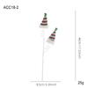 Christmas Cuttings Hook Boots Hat Plush Toy Wrap Around Spring Plastic Doll Christmas Party Decoration