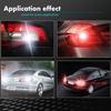 2 PIÈCES 4 Puces Filament LED P21W Ba15s Feu de Voiture 1156 S25 Ampoule Lampe de Recul Clignotant pour Véhicule Auto DRL Blanc/Rouge/Jaune