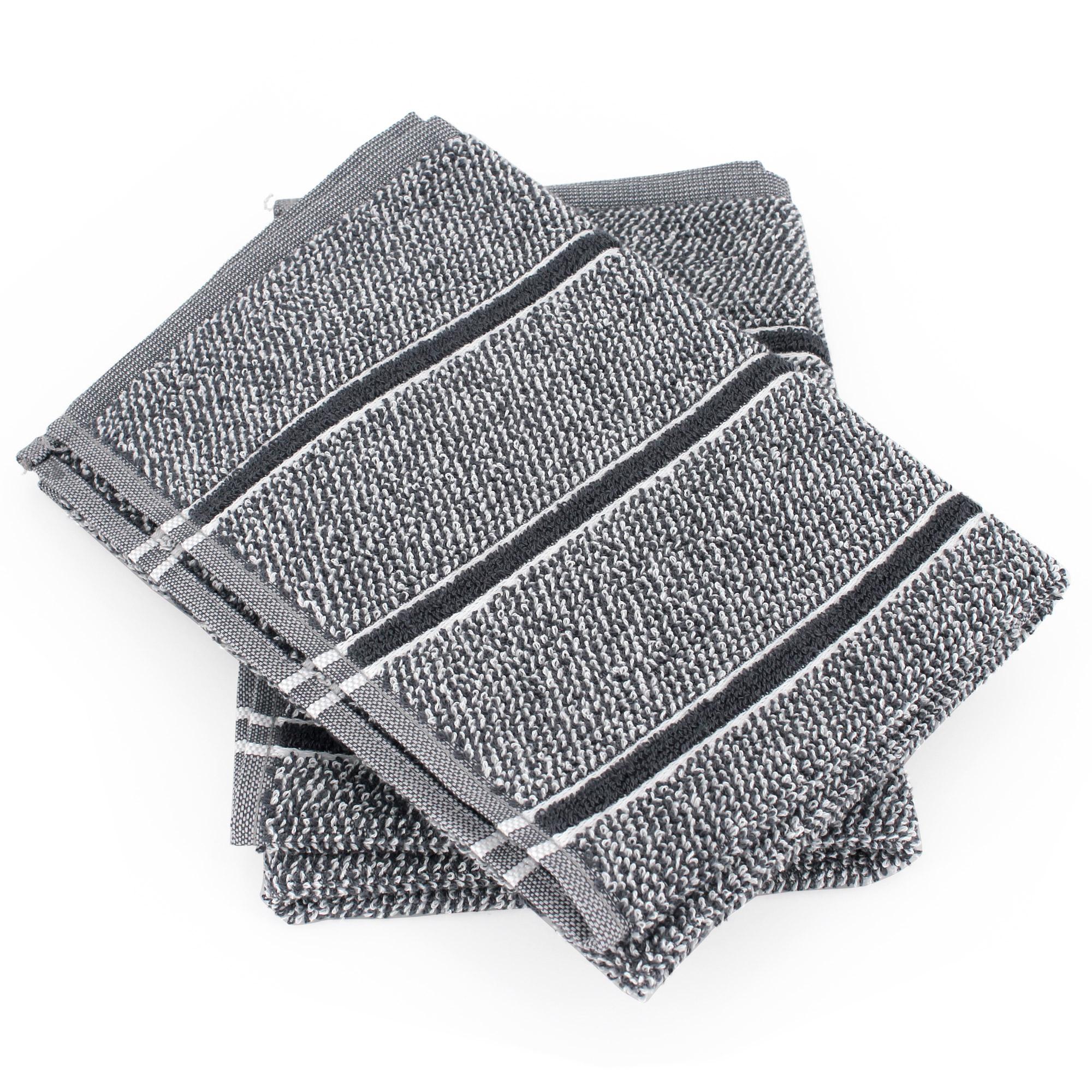 Set di 2 strofinacci da cucina in spugna 50x50 CHECKS