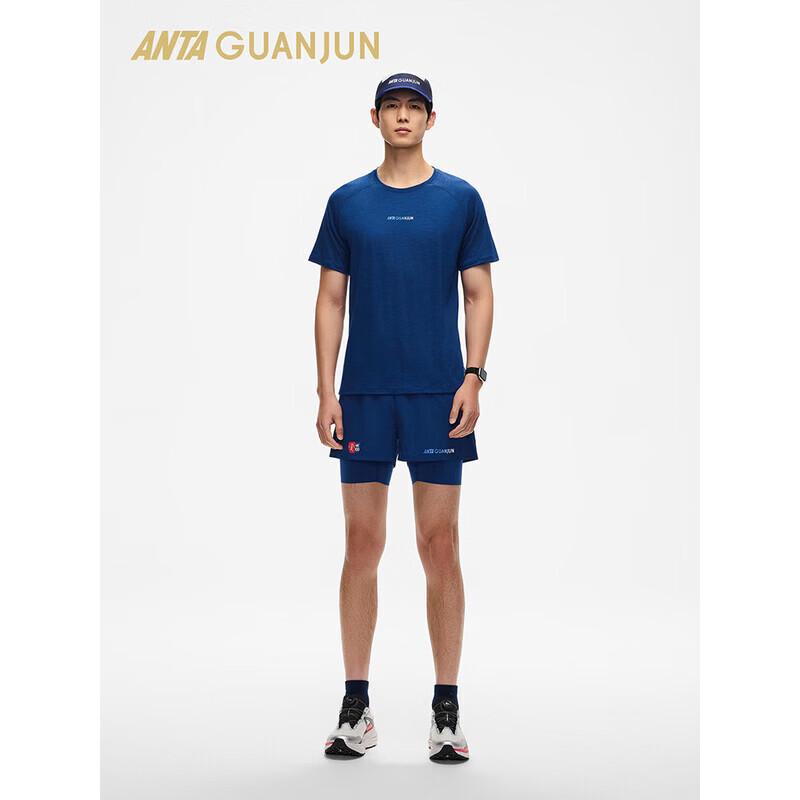 ANTA Men s WOOLMARK Outdoor Trail Running Short Sleeve T-Shirt XL