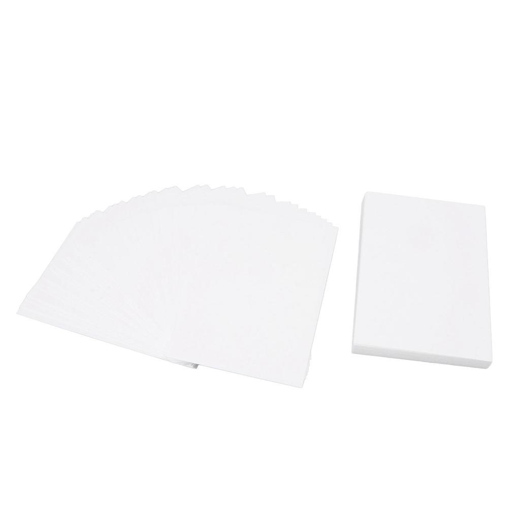 100Pcs 4x6 Blank Cards White Blank 4x6in Premium Paper Wide Application Blank Postcards for Art