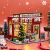 Wooden Dollhouse Miniature DIY Doll House Kit Handmade Creative Room 3D Puzzle Building With Furniture For Adults Christmas Gift