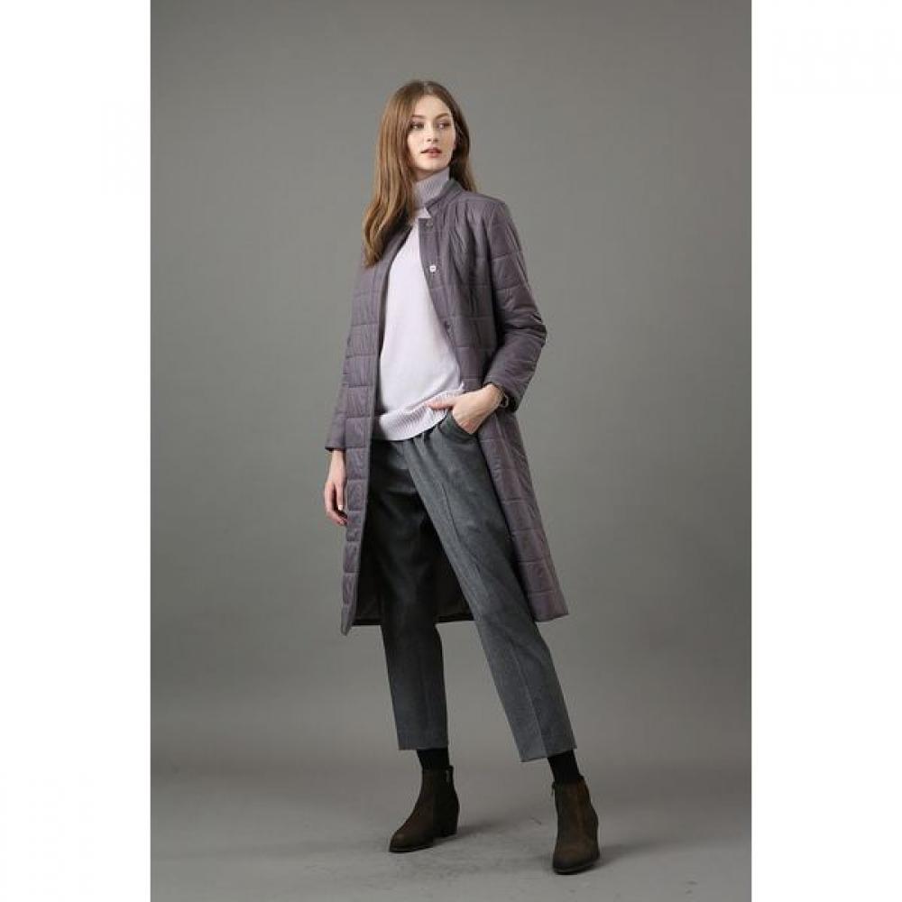 FURINA European Cashmere Camel Long Padding Coat