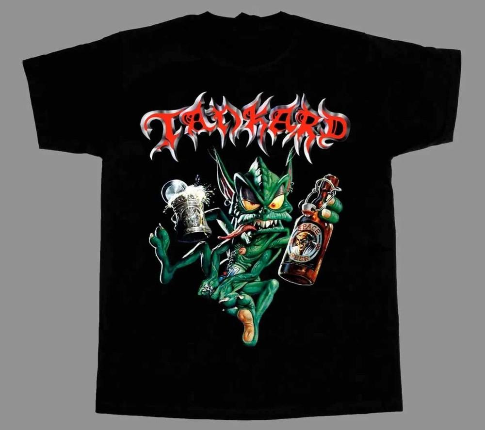 rETRO sTYLE Tankard Band ALIEN 89 Shirt Classic Black unisex S-5XL EN027 Unisex T-Shirt XL