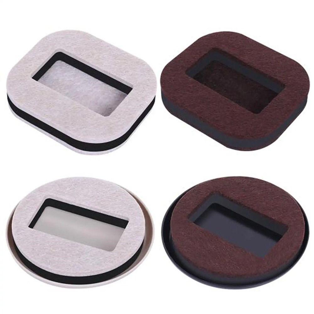 Reduce Noise Chair Caster Pads Anti-Sliding Couch Floor Protector Furniture Wheel Stoppers