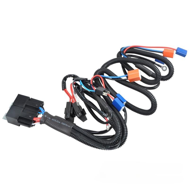 1.6M H4 Headlight 4 Headlamp Relay Wiring Harness Car Light Bulb Socket Plug For Car Auto Headlight Accessories