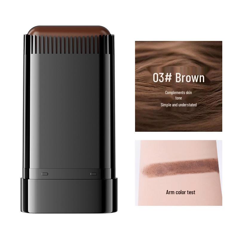 BRH Disposable Hair Dye Stick: Plant-Based Touch-Up & Styling Comb - Gentle White Hair Coverage