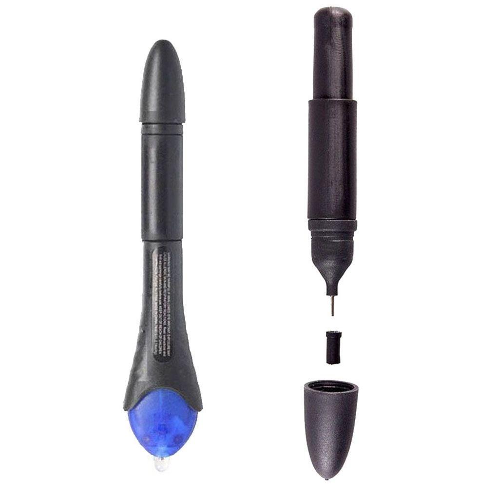 Black Lazer Bond 5 Second Fix Uv Glue Pen For Jewelry Accessories 13.7*2.5cm