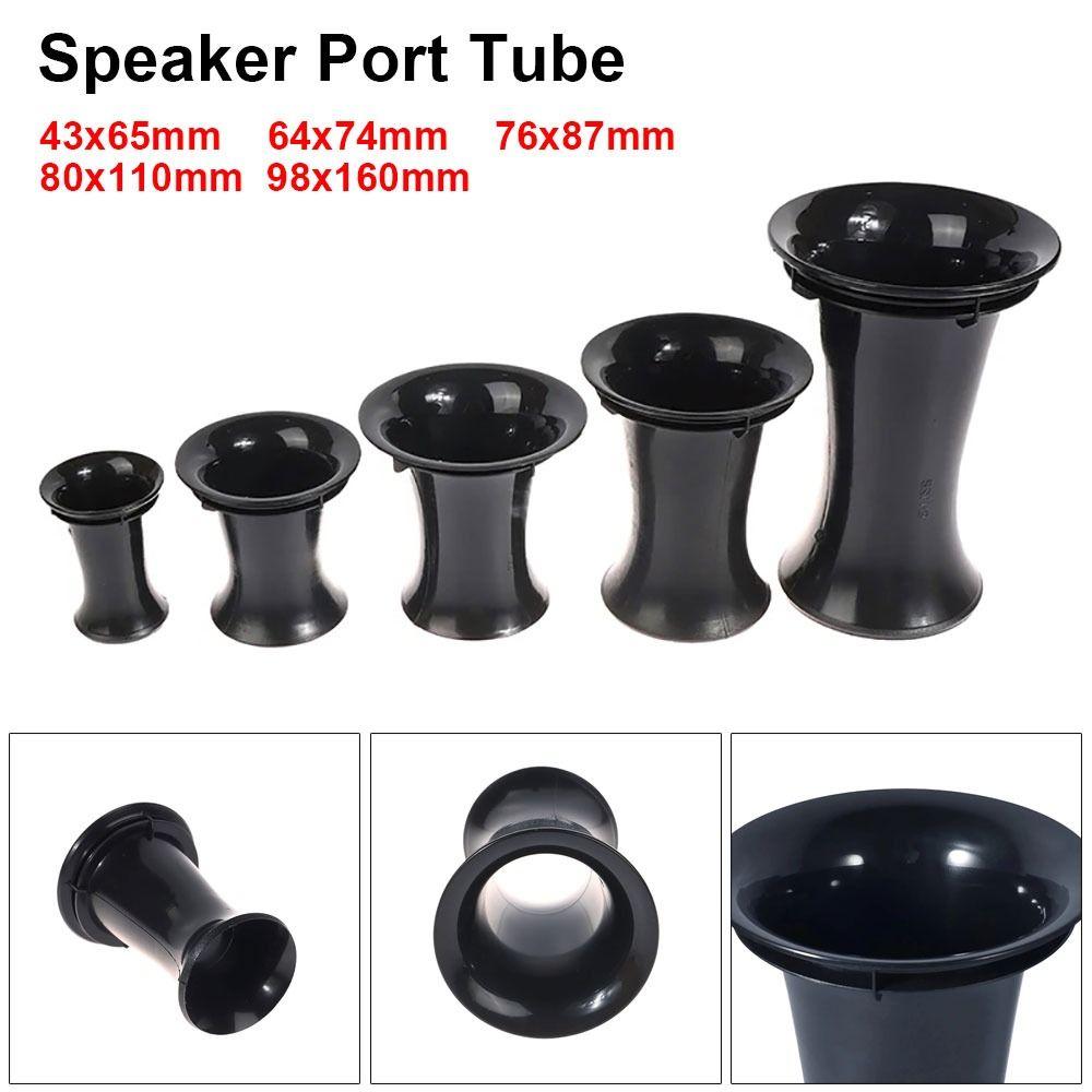 1Pcs Voice Part Speaker Port Tube Subwoofer Bass Sound Box Port  For Reflex Inverted Audio Woofer