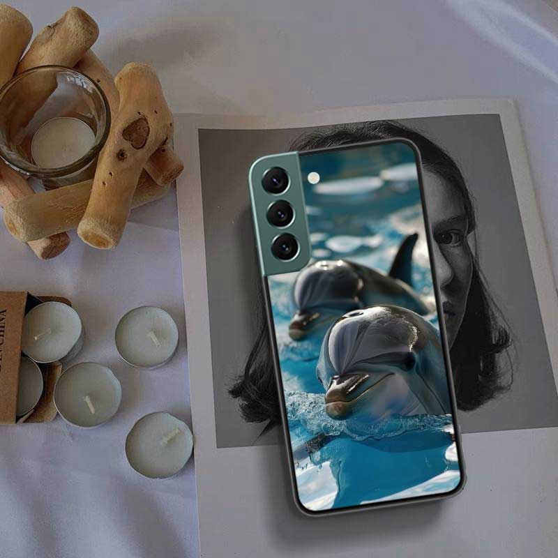 

Почему дельфины выпрыгивают Чехол для телефона для Samsung Galaxy S22 S25 Ultra S21 S10 Plus S26 Edge S20 S23 S24 FE Чехол Силиконовый Мягкий Samsung S22 Plus