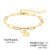 Cazador Stainless Steel Rabbit Cat Elephant Charm Bracelets for Women 2026 Animal Cute Hand Bracelet Jewelry Gift 2026