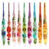 Resin Crochet Hooks Ergonomic Stylish Floral Craft Yarn Weave Knitting Needles Crochet Kit For Blanket Doll Hat Scarf