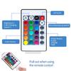 Colorful LED Light Strip with 24 Key Remote Control APP To Control Indoor Party Atmosphere Lights, 1/2/3/5/10/15/20M for You To