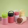 Creative Insulated Stainless Steel Thermos Cup Leak Proof Portable Thermos Bottle 500ml with Spoon Thermos Pot Office