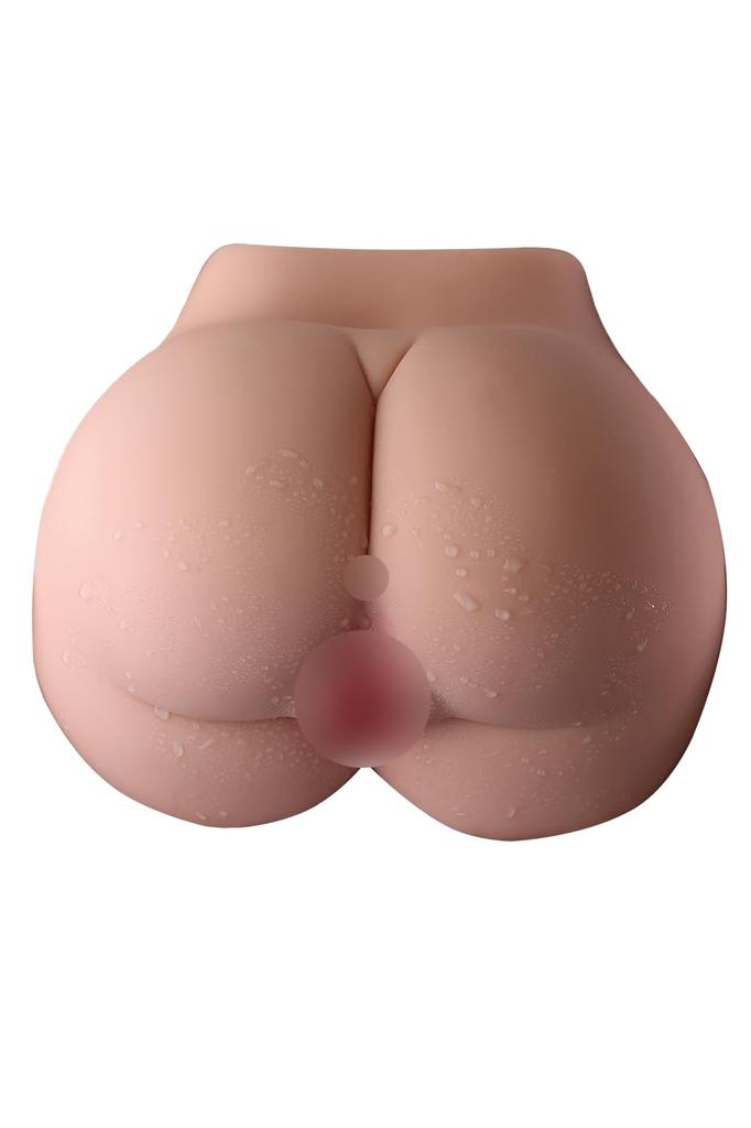 Large Premium TPE for High Stationary Beautiful Waterproof Yugong® Masturbator, Masturbator, 4.7kg, Men, Elasticity, 2-Hole, Type, Buttocks,