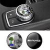 29mm Auto Mittelkonsole Multimedia Knopf Abdeckung Zierknopf Aufkleber für Mercedes Benz AMG GLC C CLA GLA W205 W211 W213 W212 W204