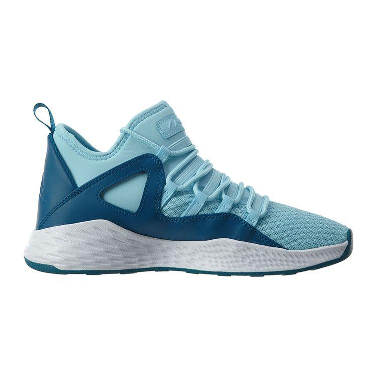 Jordan Formula 23 Fabric Comfortable Versatile Shock Absorption Slip Resistant Durable Low Top Lifestyle Casual Shoes Women Sneaker Blue 881470-405