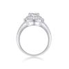 S925 Silver Ring 1 Carat Moissanite Men'S Ring Jewelry