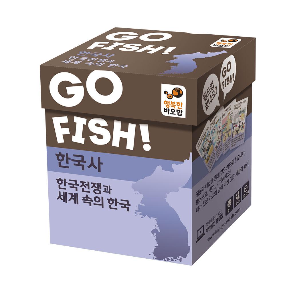 happy baobab Go Fish: Korean History - The Korean War & Korea In the World Card Game for Families (Ages 6-7+)