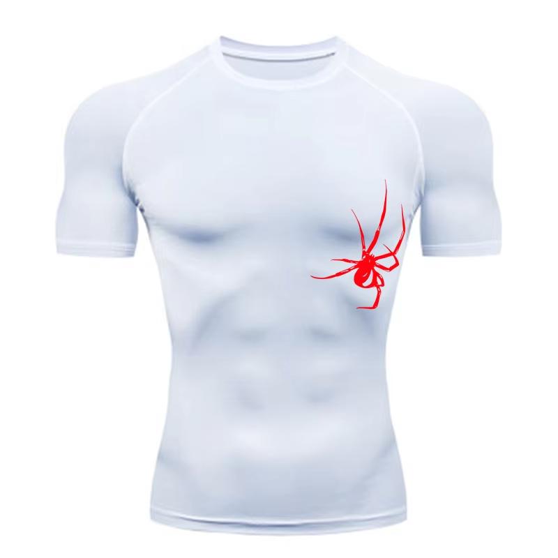 Men's T-shirt Men Running Sport T Shirt Men Compression Fitness Tops Tee Quick DryTight Training Gym Sport Running Shirts