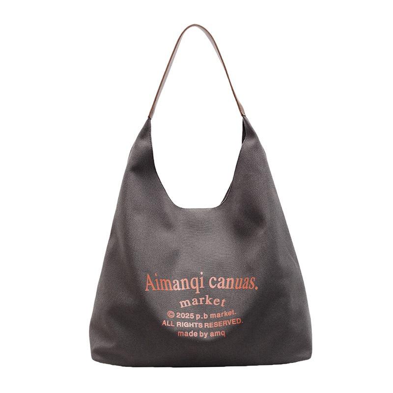 Large-capacity Tote Bag Women's New Urban Simple Art Students Class Portable Shoulder Bag