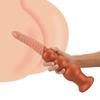 Silicone Threaded Gradient Bead Anal Plug - Alternative Toy for Adults