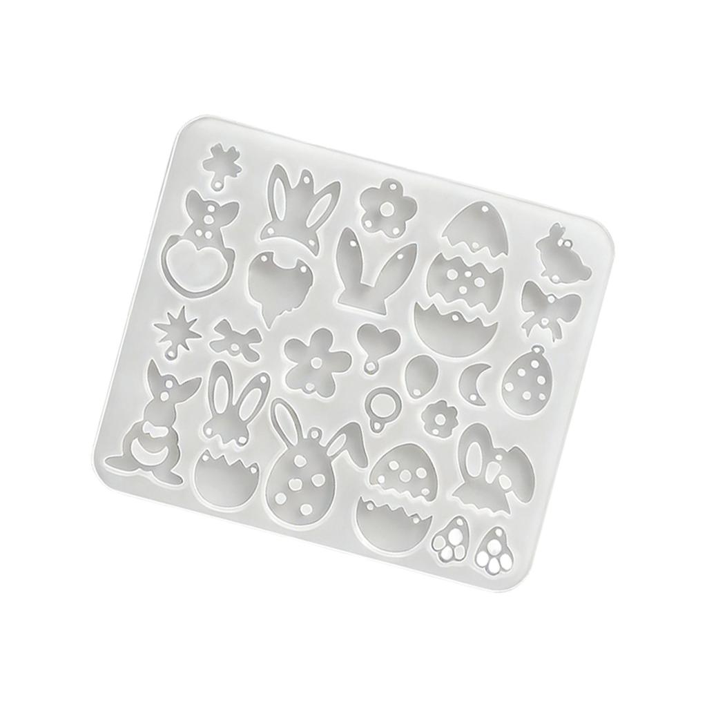 Sturdy Silicone Jewelry Mould for Earring Making Easy Maintenance Crafting Tool