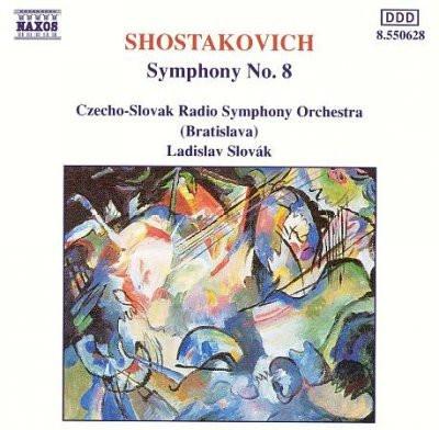 CD DMITRI SHOSTAKOVICH, SLOVAK RADIO S - Symphony No. 8 8550628 Naxos 1993 Germany Classical Used
