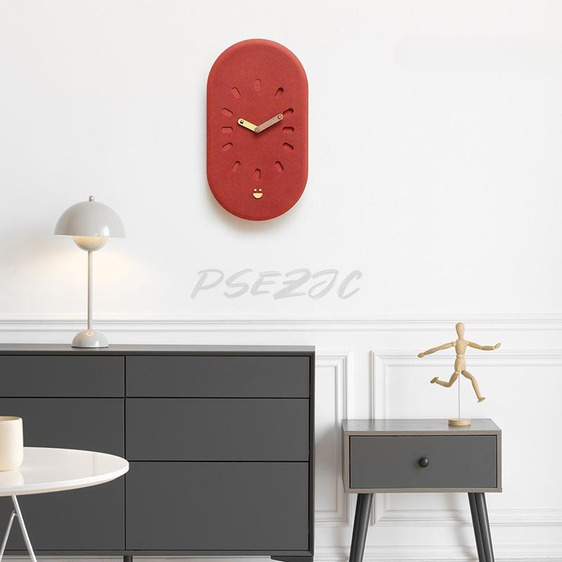 Home Minimalist Living Room Wall Clock with Creative Quartz Movement Clock Hanging On The Wall