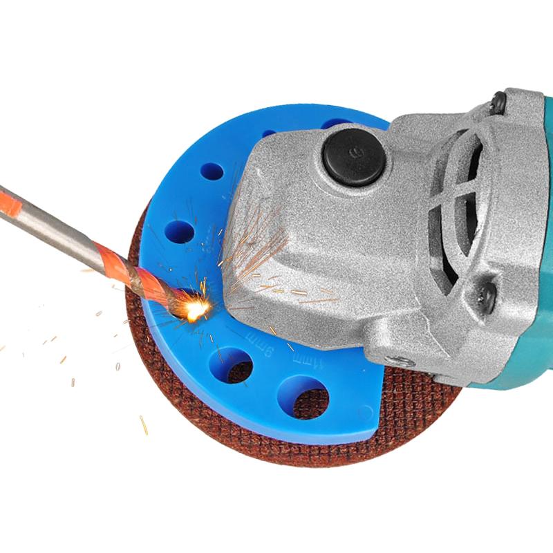 1Pc Drill Bit Sharpener Grinding Drill Bit Holder Angle Grinder Drill Bit Sharpener Grinding Attachment Precision Drilling Brack