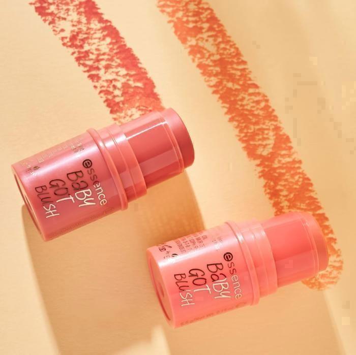 Blush - ESSENCE - Baby Got Blush - Stick - Vegan - Pink - Tickle Me Pink