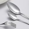 40pcs Elegant Silver Cutlery Set Features Stainless Steel Openwork Handles and Includes Forks, Spoons, and Knives. Perfect for W