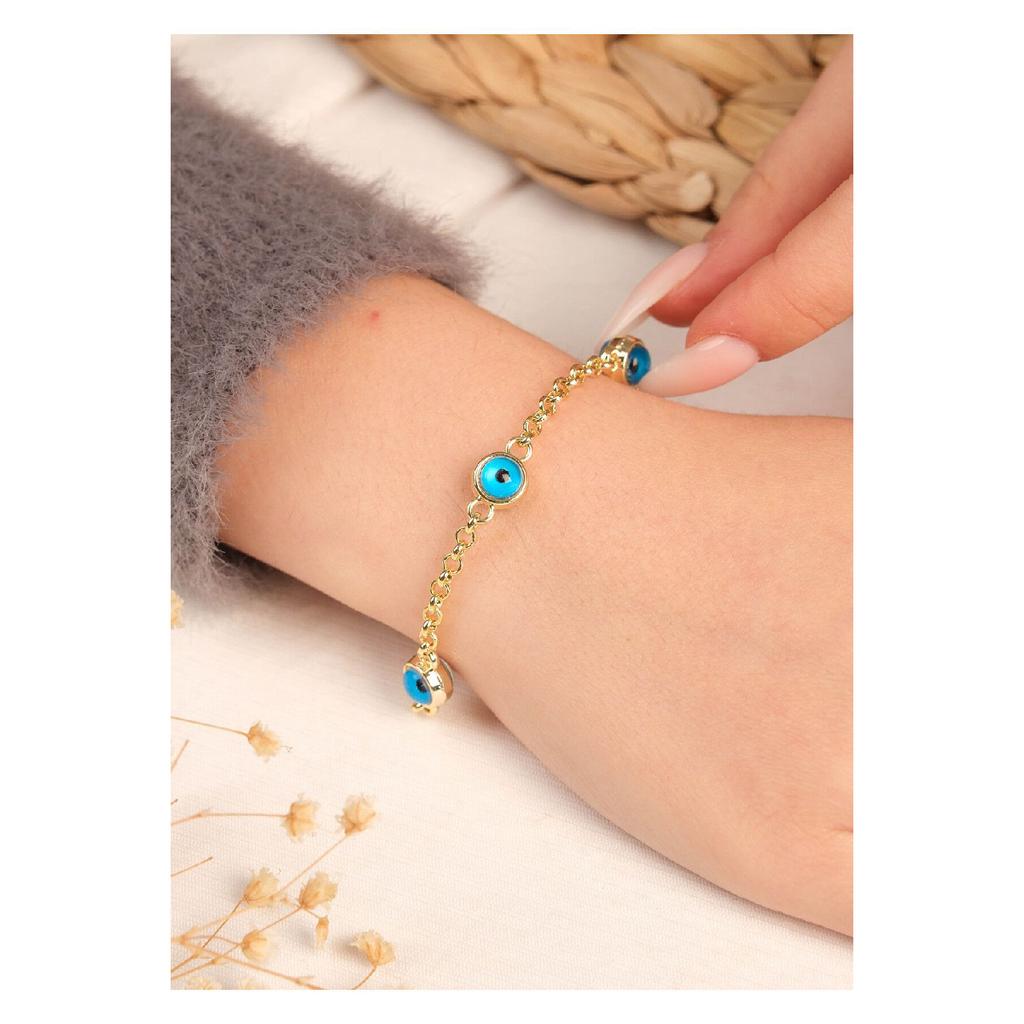 Vergoldetes massives Damenarmband