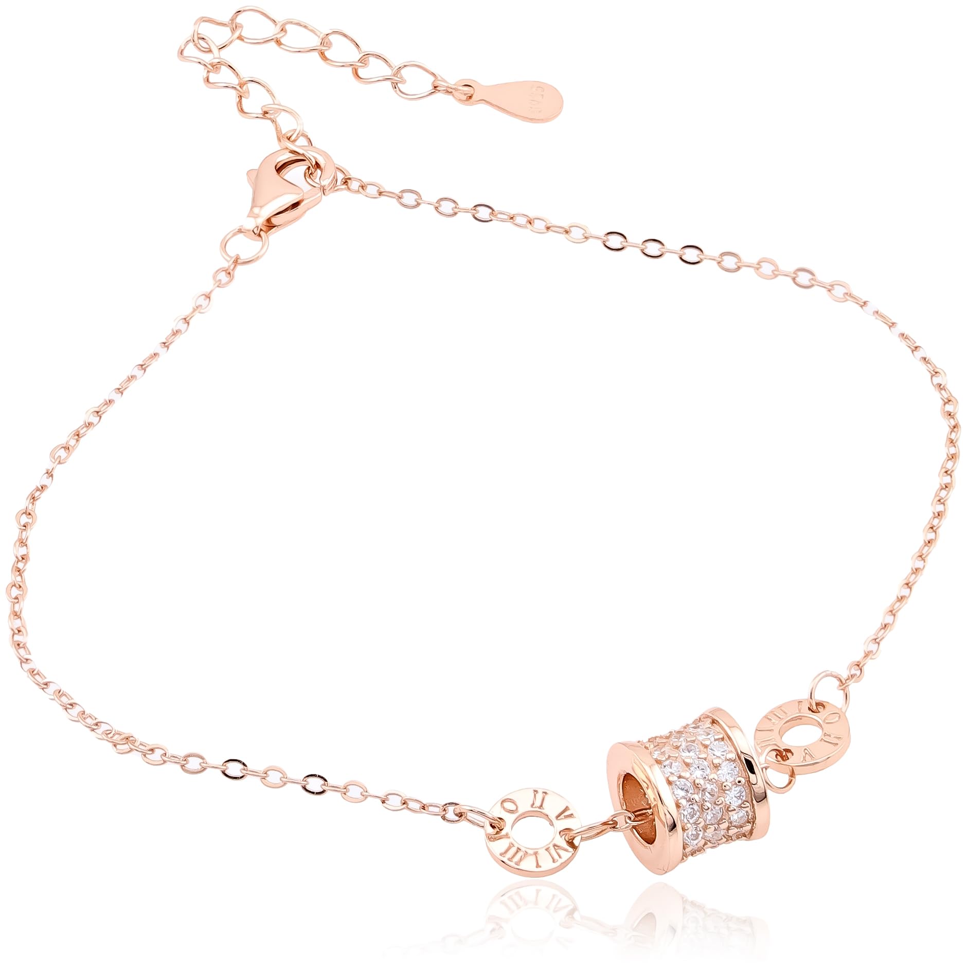 

[Variable Cheap] S925 Silver Bracelet 6B-I-44