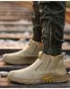 Chaussures de Soudure Anti-Écrasement à Embout Acier pour Homme - Légères, Respirantes, Anti-Odeurs, Résistantes à l'Usure, Semelle Souple et Anti-Perforation.