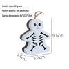 Halloween Skull Candle Lantern: Colorful Flashing Pumpkin Ghost Decoration