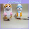 Wooden Craft Decor Lucky Cat Car Hanging Ornament For Home Office Gifts