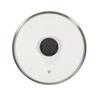 Pearl Metal Tempered Glass Lid for 26cm Frying with Steam Flat Style Pan/Pot Vent, HC-1223