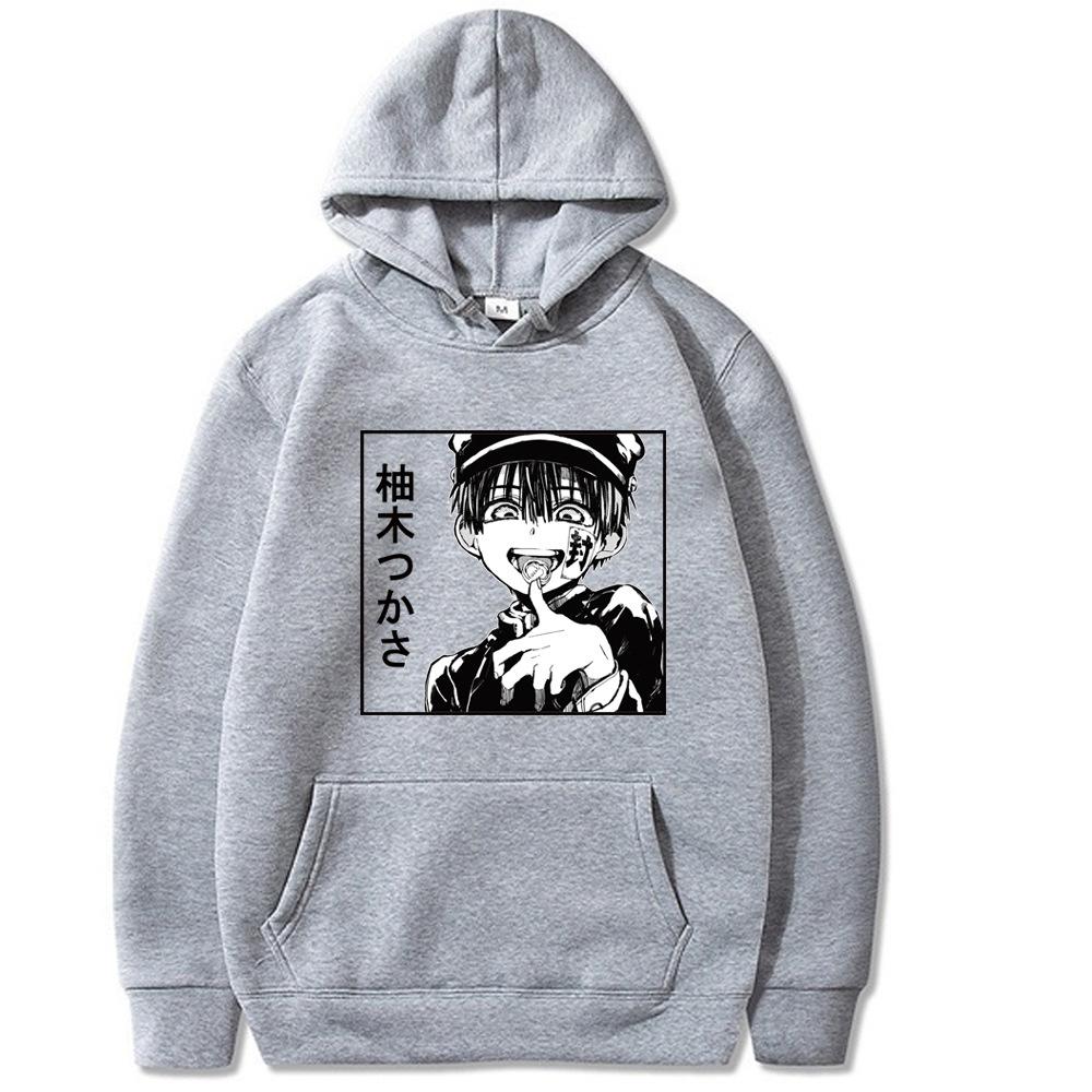 Japanese Animation Toilet-Bound Hanako-kun Men's Hoodie Sweatshirt Men Womnen Fashion Design Pullover Men's Fleece Hoodies