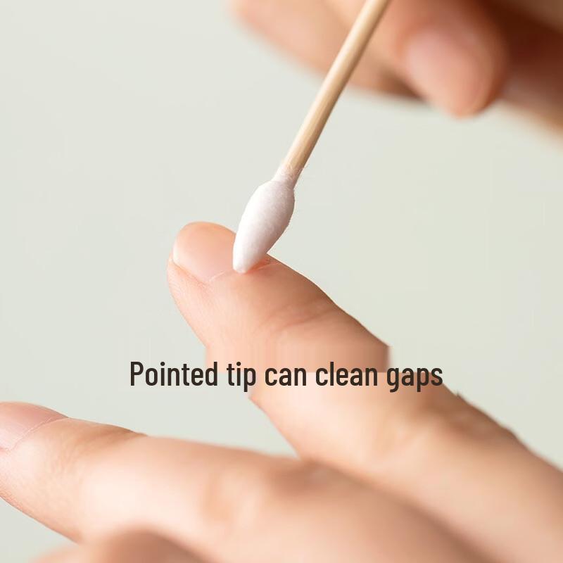 CHAHUA Double-Ended Wooden Cotton Swabs