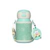 316 Stainless Steel Children's Vacuum Cup High-Looking Cartoon Cute Straw Double Drinking Cup Portable Drop-Resistant Big Belly Cup