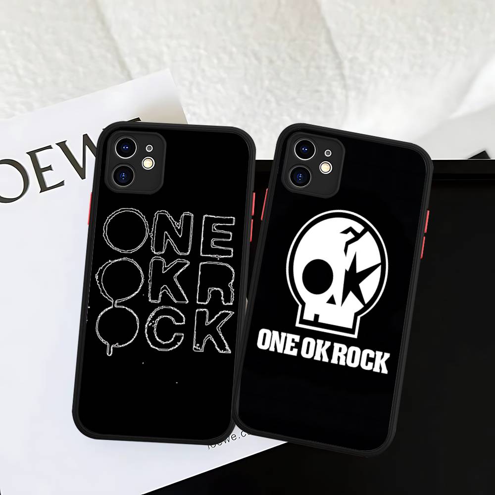 Japanese Rock O-ONE OK ROCK Band Matte Protective Case For IPhone 16 15 14 13 12 11 Pro Max X XS MAX Protection Case