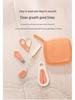 Newborn Safety Baby Nail Scissors Set – Anti-Pinch Design for Infants