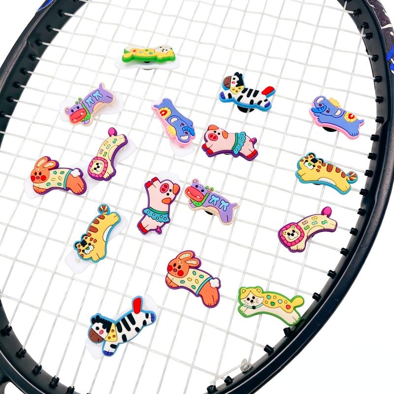 1/4/8 Stück Tennis Vibrationsdämpfer Stoßdämpfer Tennisschläger Anti-Vibration Silikon Dämpfer Tennis Zubehör