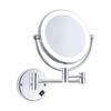 Oeny 5X Magnifying Wall-Mounted Folding Makeup Mirror with Light
