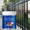 Rust Conversion Paint Waterproof Iron Door Railing Metal Rust Prevention Refurbished Rust Removal Water Based Metallic Paint