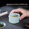 Haofeng Chinese Five Famous Kilns Ceramic Teacup Set