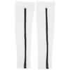 1 Pair Outdoor Sports Arm Sleeves UV Protection Long Arm Ice Silk Cover Sleeves White