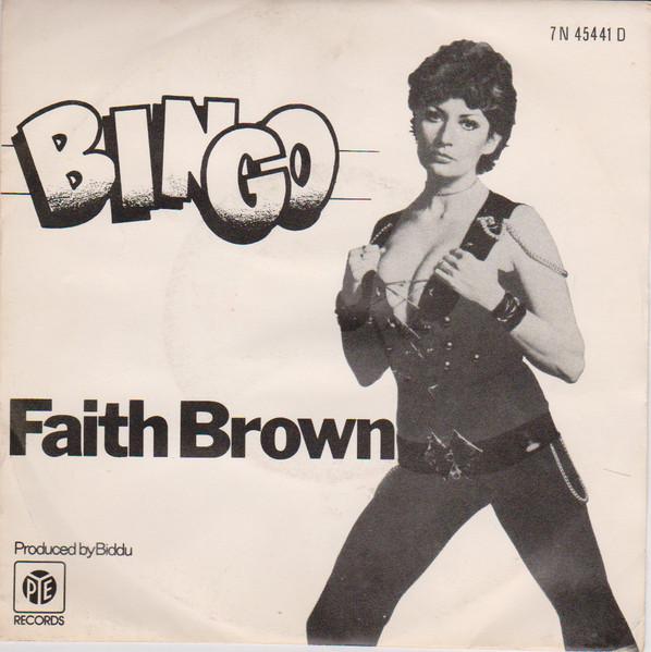 

7inch Record FAITH BROWN - Bingo 7N45441D Pye Records - Portugal Rock Used