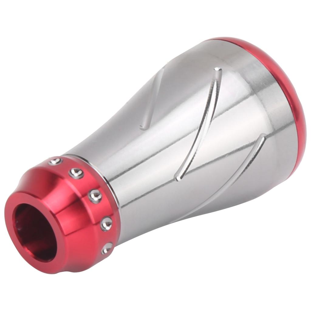 Fishing Wheel Conversion Handle Metal Knob Tackle Accessory for S D Casting Spinning Reel Red